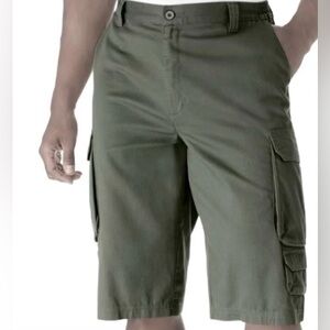 Gap-Vtg Standard Fit Cargo Shorts-Men’s Size: 35/34-Color: Khaki Green